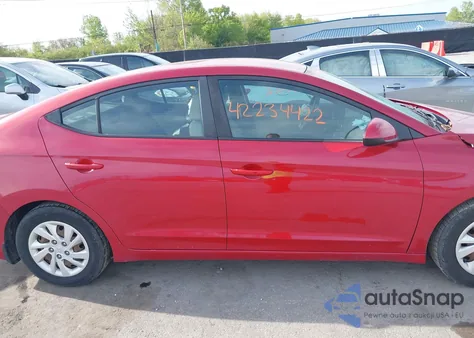 2018 Hyundai Elantra Se from USA, damaged, VIN 5NPD74LF2JH353610